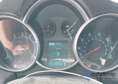 2014 Chevrolet Cruze 1Lt Auto из США, поврежденный, VIN 1G1PC5SB3E7477322